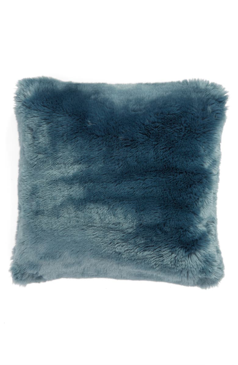 NORDSTROM AT HOME Cuddle Up Faux Fur Pillow, Main, color, 