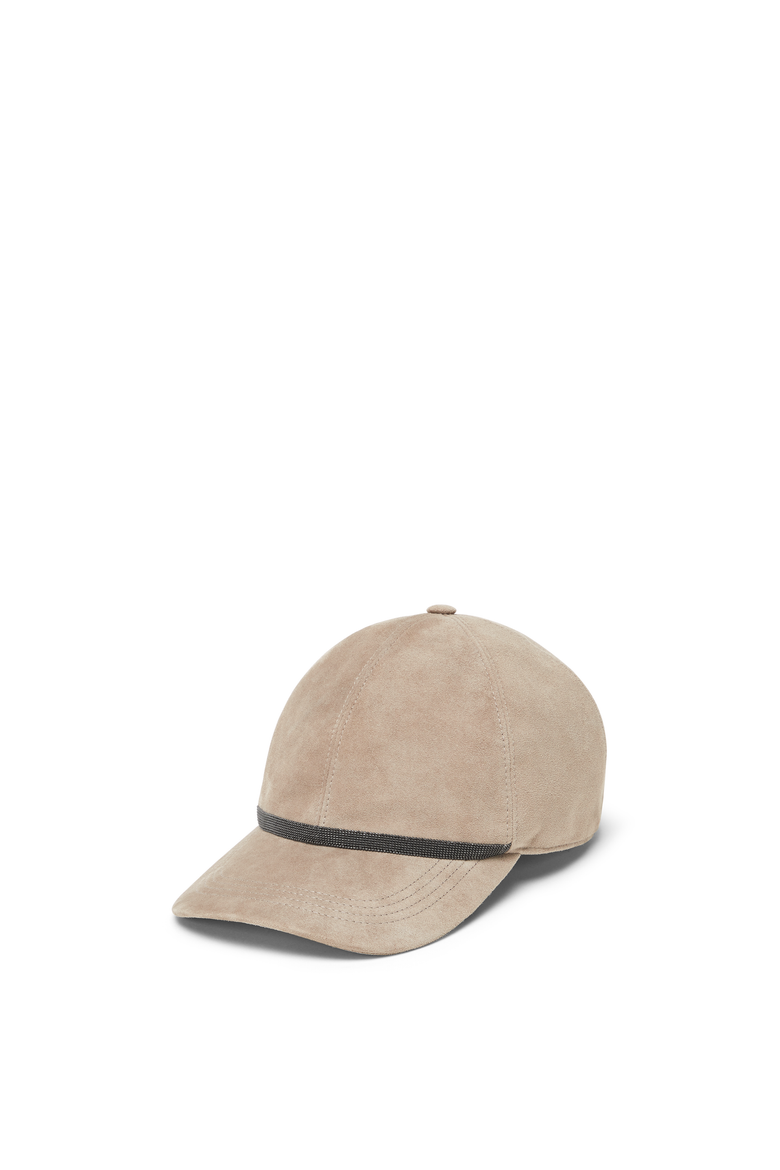 Suede baseball cap, Main, color, Light Grey