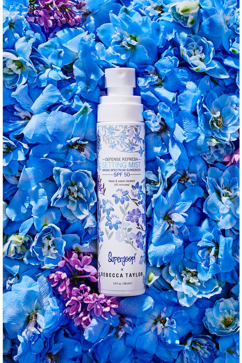 Supergoop! x Rebecca Taylor Defense Refresh Setting Mist Broad Spectrum SPF 50 (Limited Edition), Alternate, color, NO COLOR