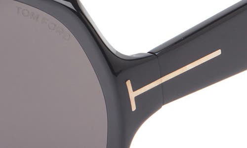 Tom Ford 54mm Square Sunglasses In Black