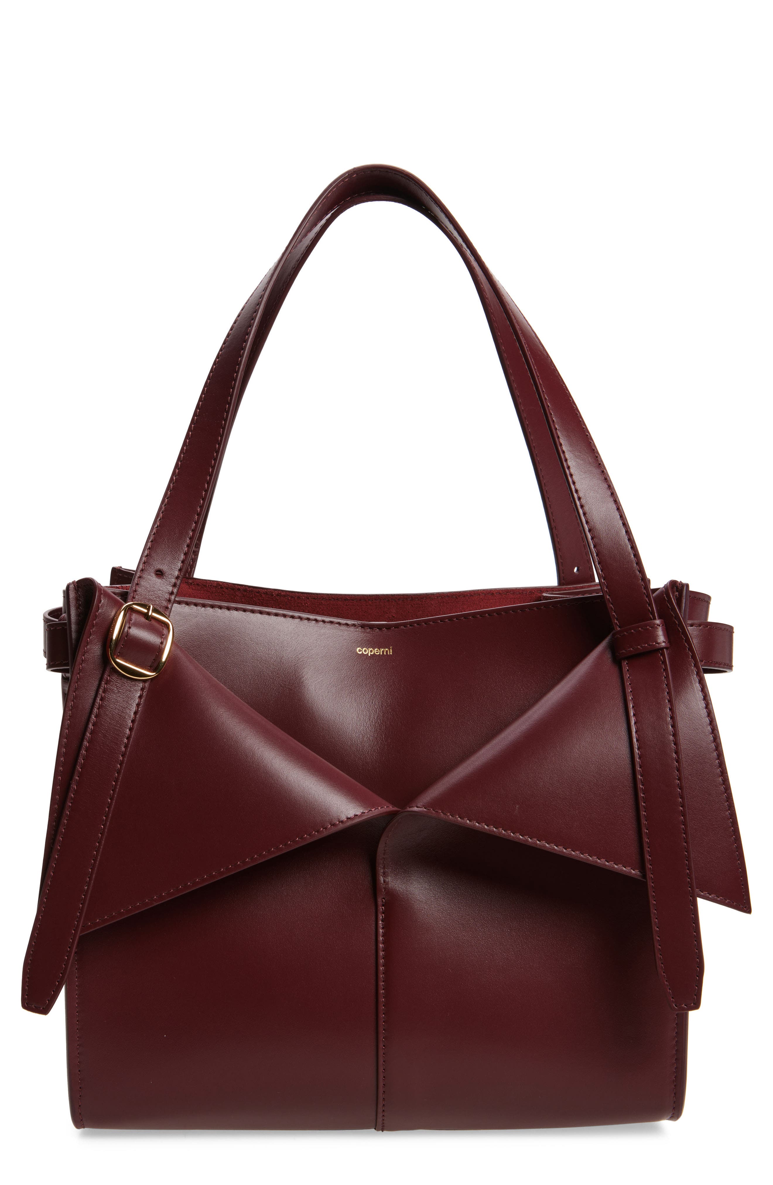 Coperni Medium Cabas Belted Shoulder Bag, Main, color, 