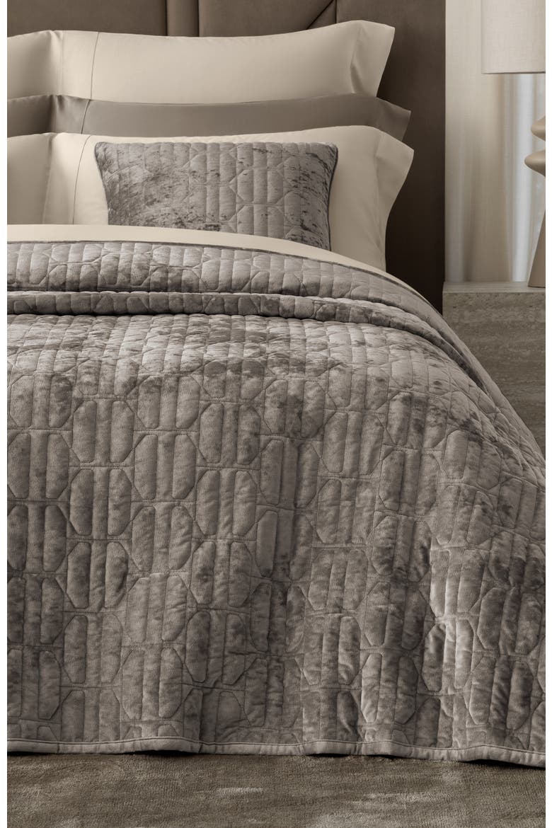 Arnas Bedcover, Alternate, color, Grey