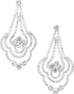 CRISTABELLE Fancy Chandelier Drop Earrings