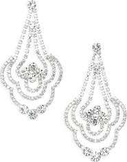 CRISTABELLE Fancy Chandelier Drop Earrings