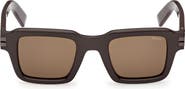 ZEGNA 48mm Square Sunglasses