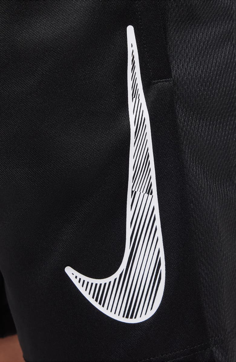 Nike Kids' Dri-FIT Trophy23 Athletic Shorts, Alternate, color, 010 Black/Black