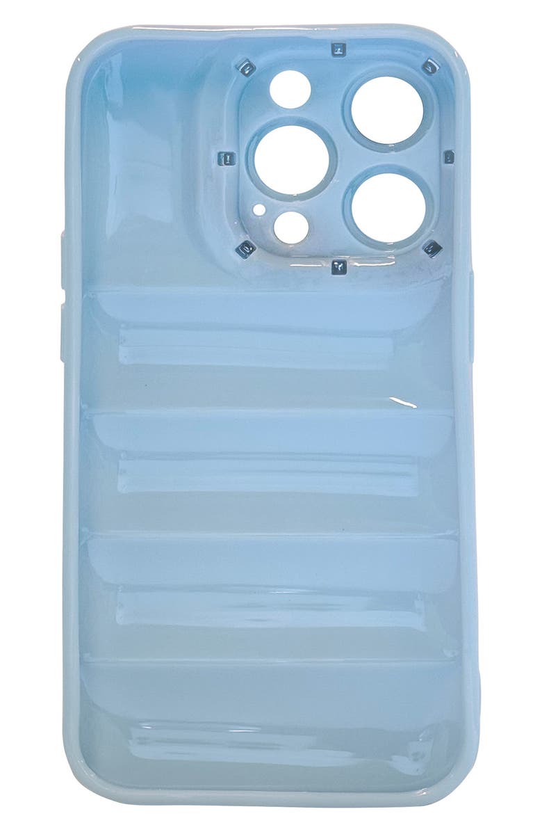 Auramma Candy Puffer Baby Blue iPhone 14 Pro Case, Alternate, color, Baby Blue