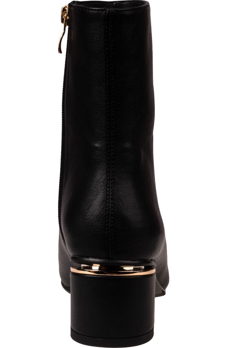 NINETY UNION Mona Square Toe Wedge Boot, Alternate, color, Black