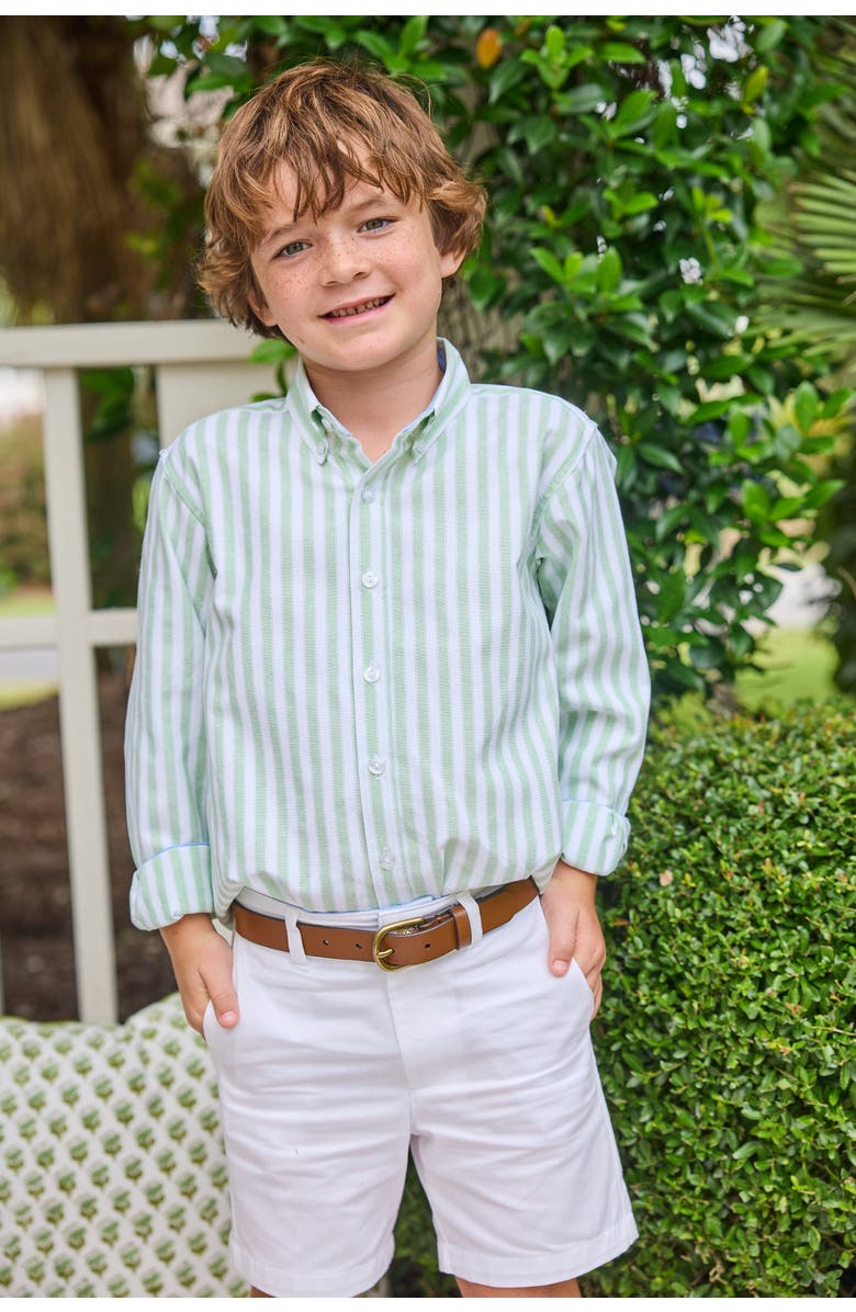 Little English Kids Button Down Shirt Blend, Alternate, color, Meriwether Stripe