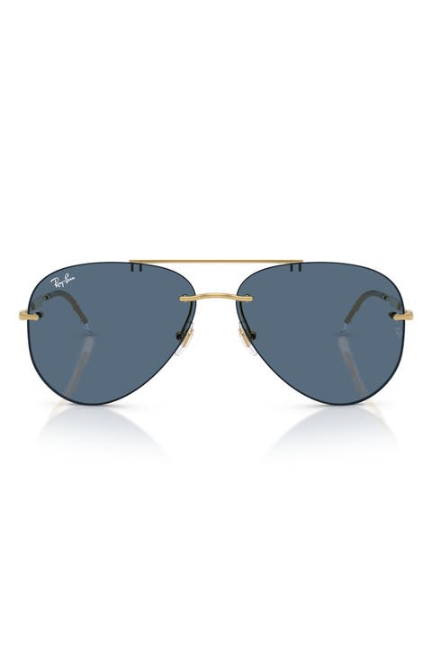 Gender Inclusive RB3791 62mm Oversize Aviator Sunglasses