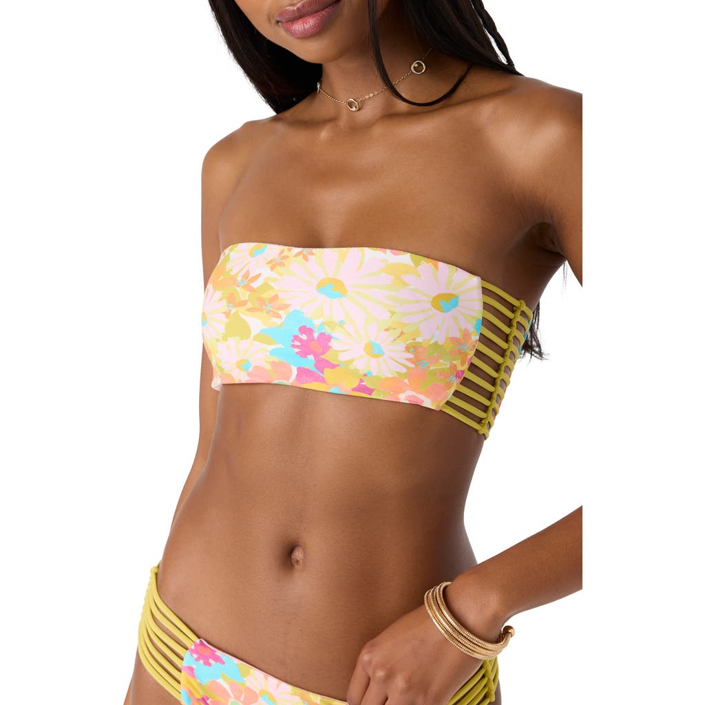 O'neill Brasilia Floral Bells Strappy Bikini Top
