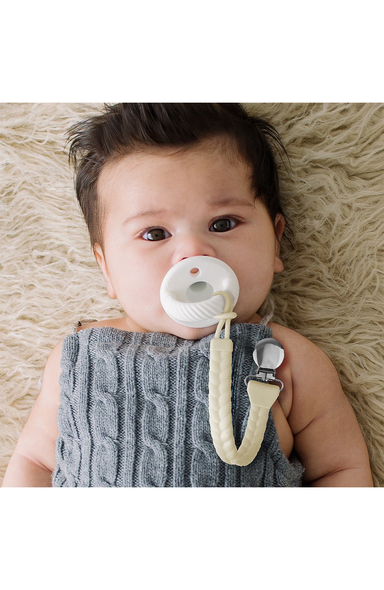 Itzy Ritzy Sweetie Pacifier Strap, Alternate, color, 