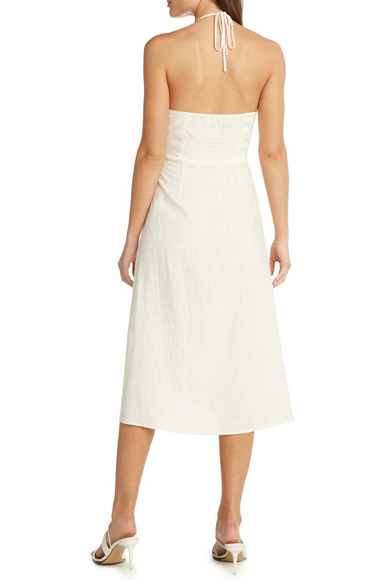 Willow Tie Front Midi Dress, Alternate, color,