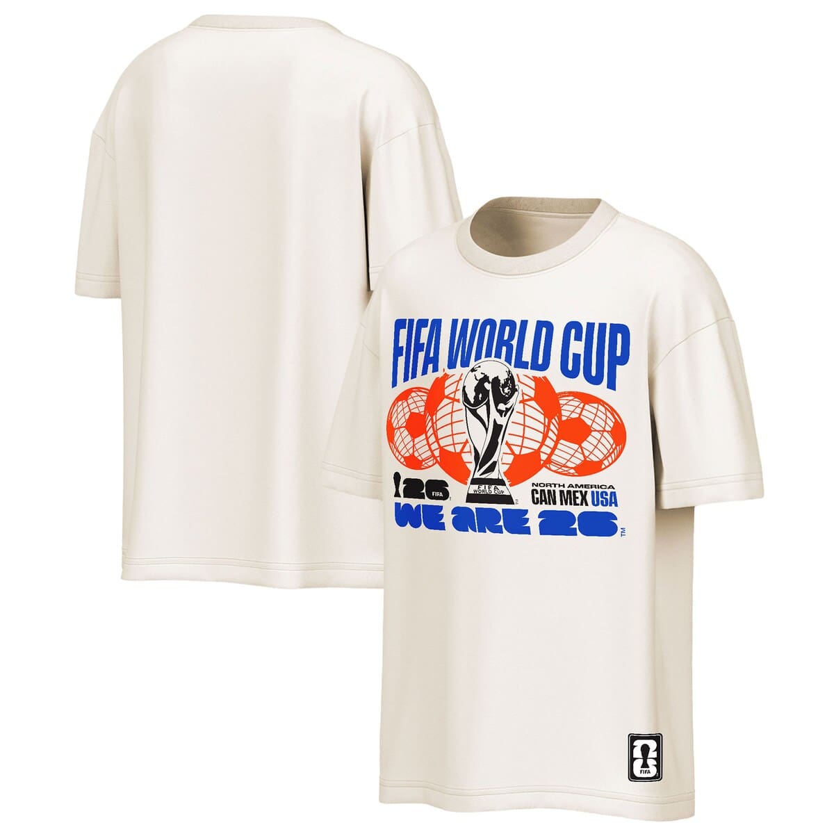 Men's Outerstuff Natural 2026 FIFA World Cup Oversized Fashion T