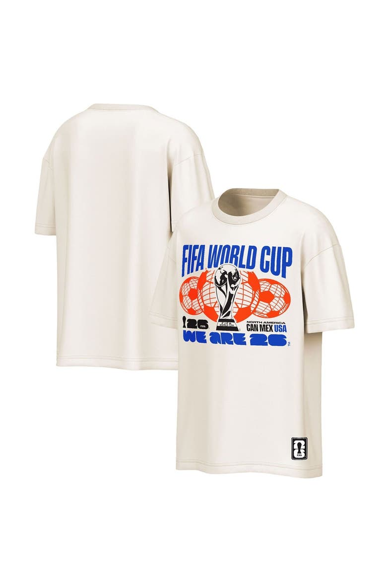 Men's Outerstuff Natural 2026 FIFA World Cup Oversized Fashion T-Shirt, Main, color, Natural