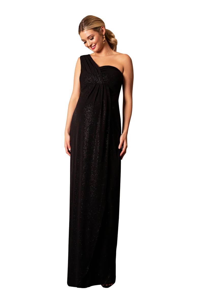 Tiffany Rose Maternity Galaxy Maternity Gown Long, Main, color, Night Sky