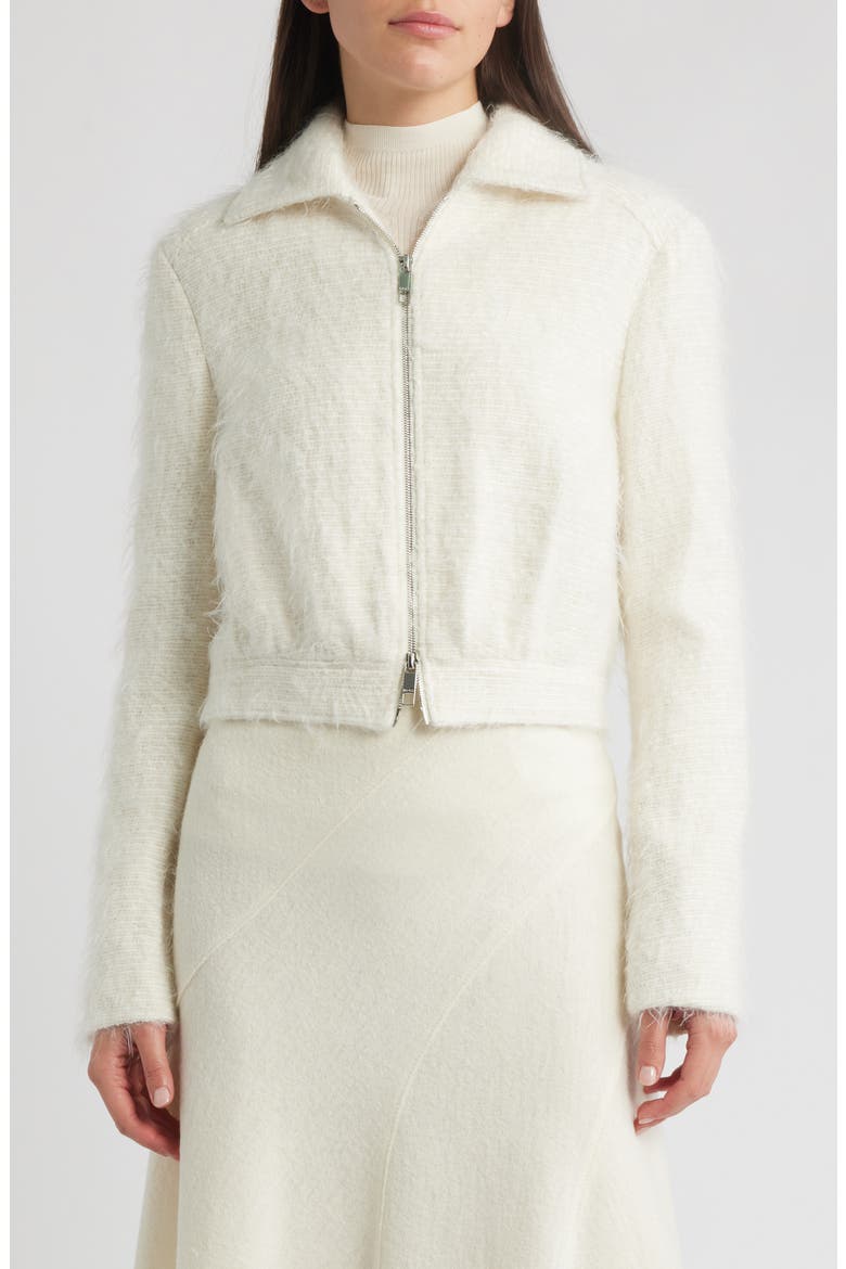 Jocalen Textured Jacket, Alternate, color, OPEN WHT