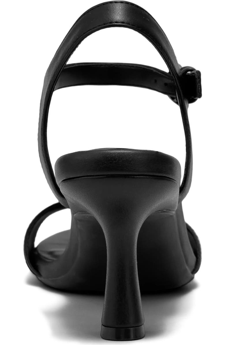 Aerosoles Divia Ankle Strap Sandal, Alternate, color, Black Fx Nappa