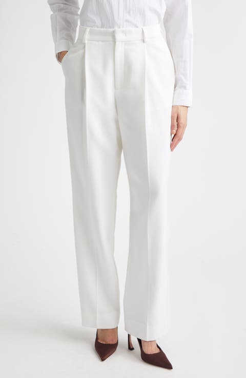 Tailored Straight Leg Trousers