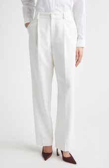 Tailored Straight Leg Trousers