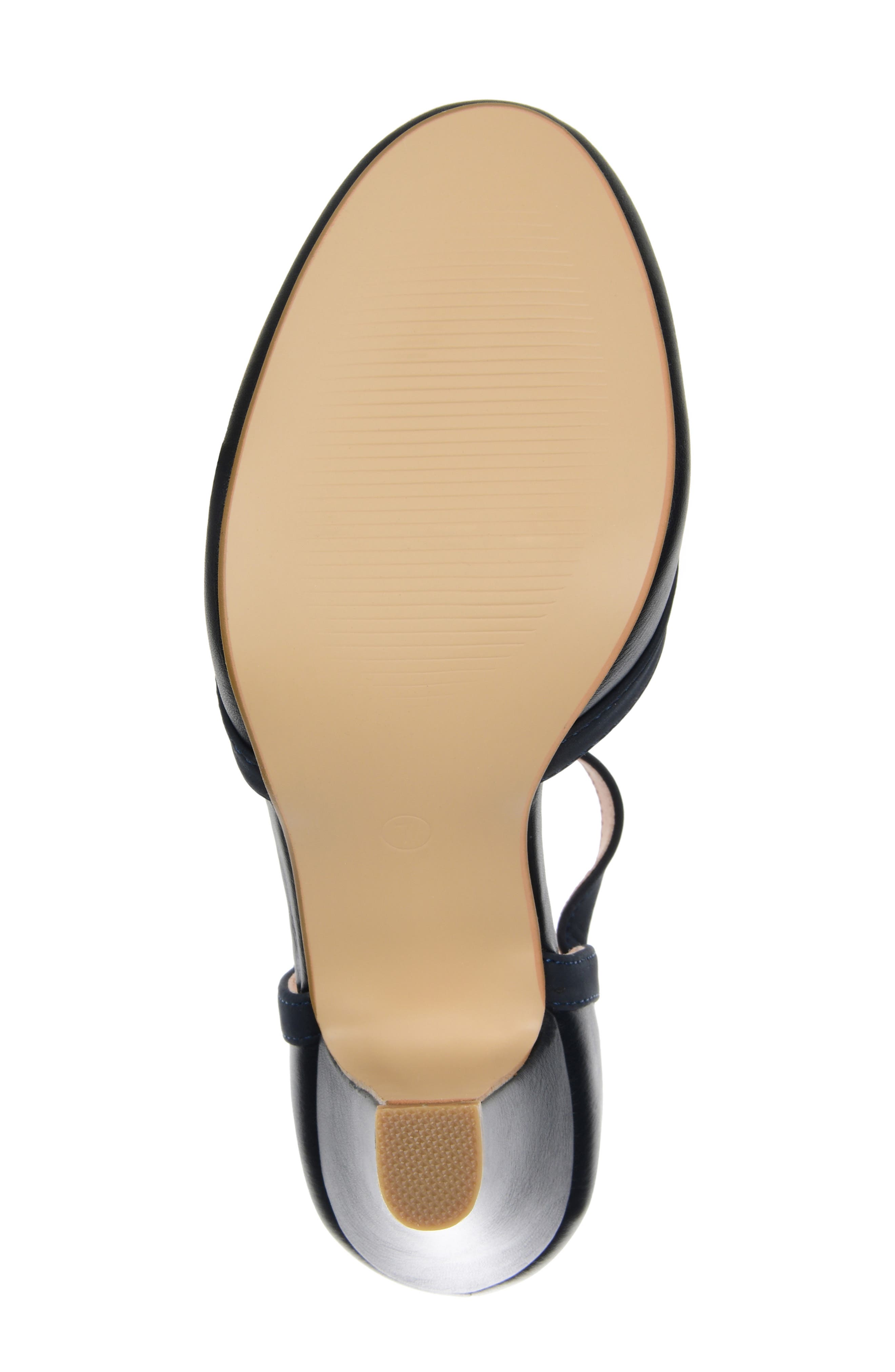 Olina T-Strap Pump - Narrow Width, Alternate, color, NAVY