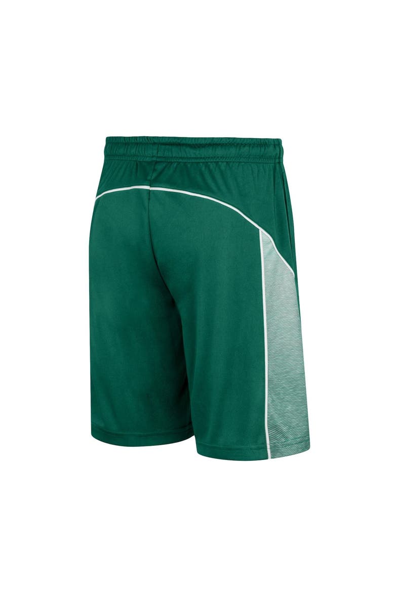 Youth Colosseum Green Michigan State Spartans Max Shorts, Alternate, color, Green