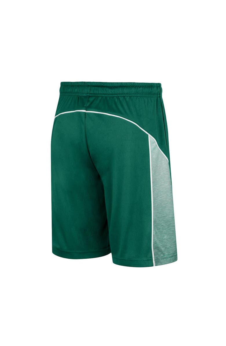 COLOSSEUM Youth Colosseum Green Michigan State Spartans Max Shorts, Alternate, color, 