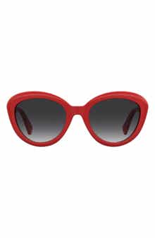 54mm Gradient Cat Eye Sunglasses