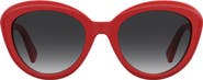 Moschino 54mm Gradient Cat Eye Sunglasses