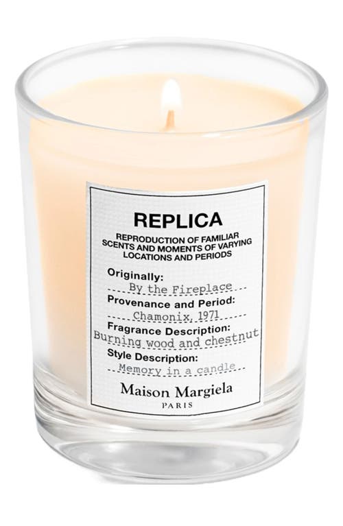 Maison Margiela Replica By The Fireplace Scented Candle In Neutral