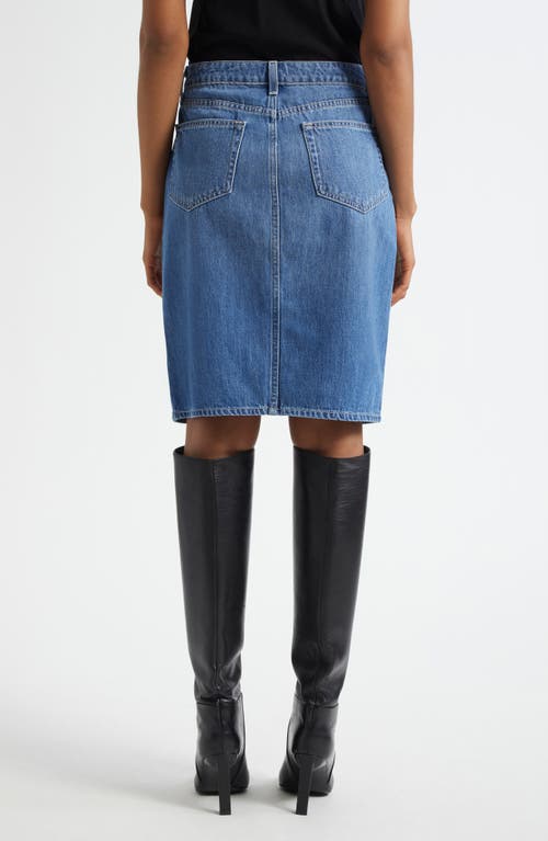 L Agence Tylee Denim Skirt