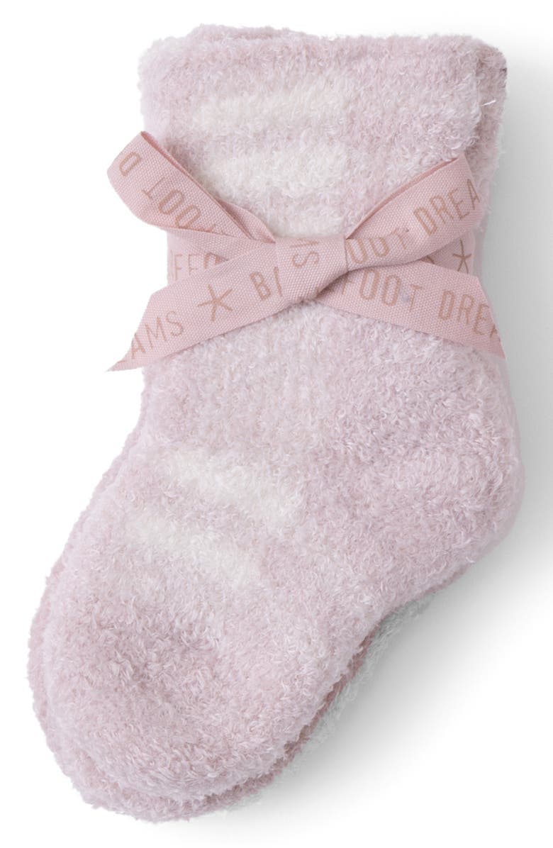 Barefoot Dreams<sup>®</sup> CozyChic Lite<sup>®</sup> 2-Pack Assorted Sock Set, Alternate, color, Barely Pink-Cream