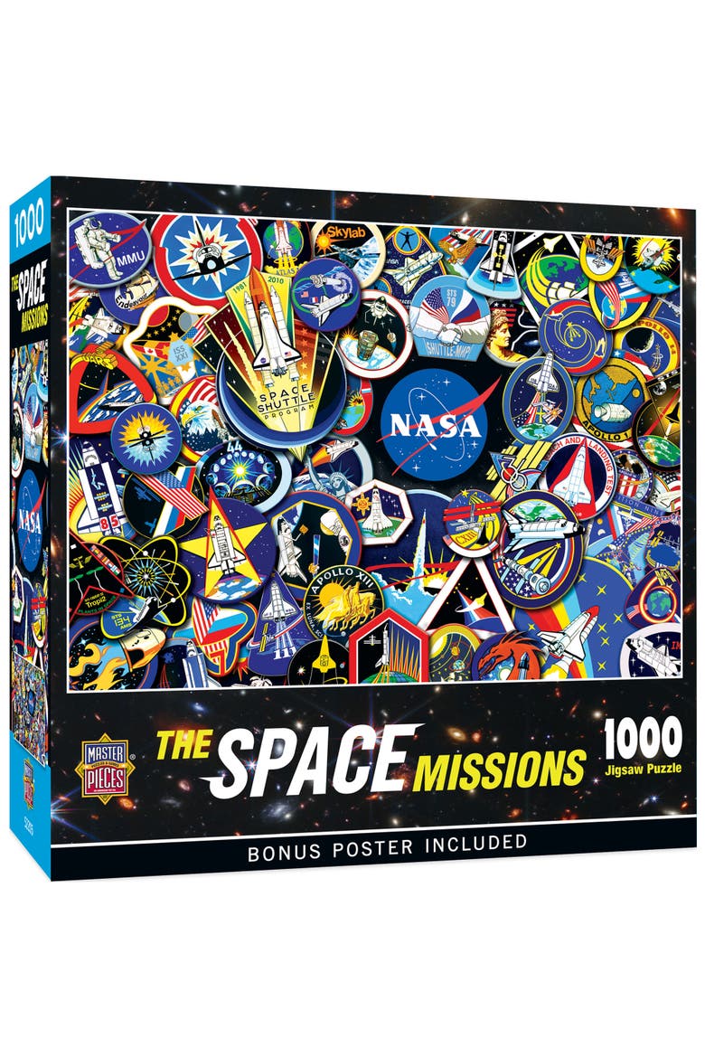 The Space Missions - 1000 Piece Puzzle, Main, color, Multicolor