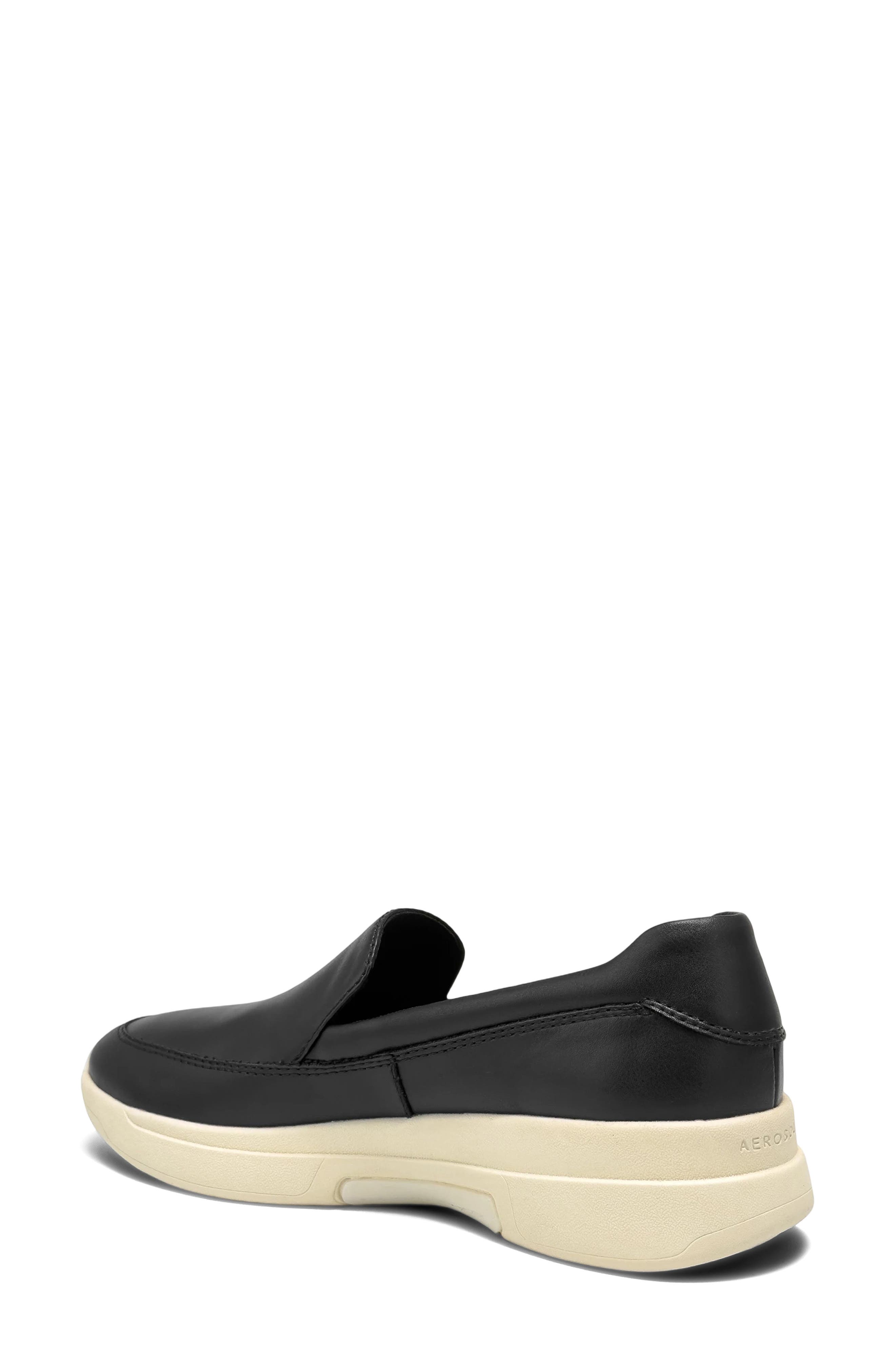 Aerosoles Felice Croc Embossed Sneaker, Alternate, color, Black