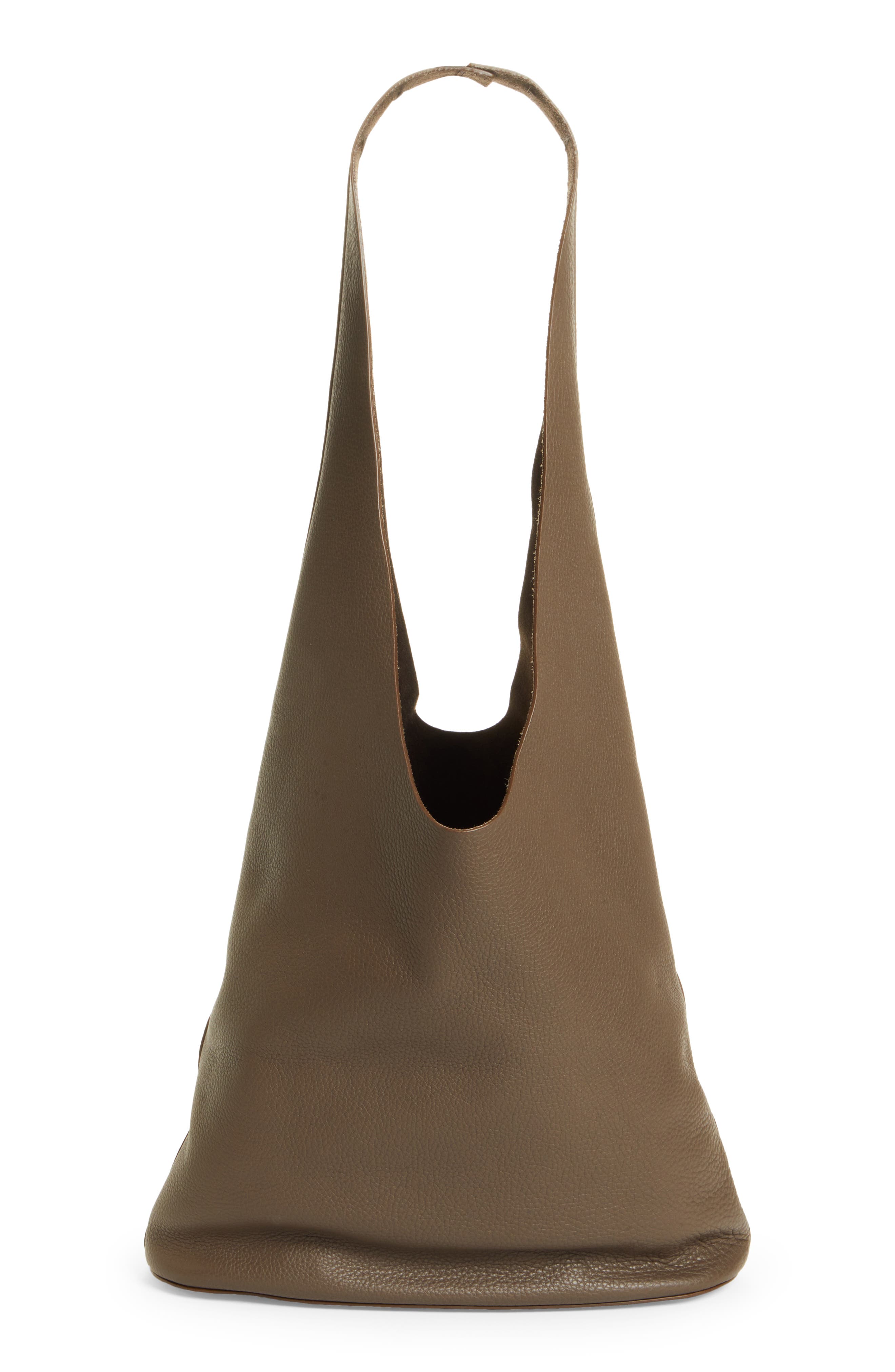 Bindle 3 Leather Hobo Bag, Alternate, color, ELEPHANT