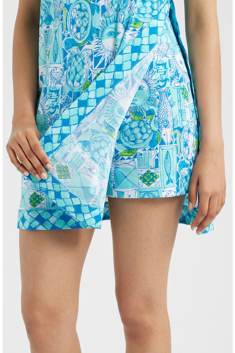 Aisling Shift Romper, Alternate, color, MINT CONDITION