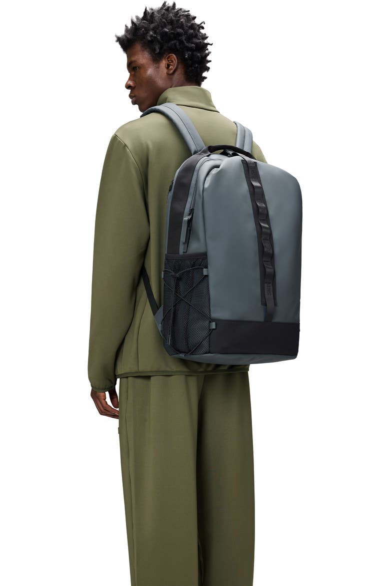 rains trail backpack Mini Black this backpack is perfect for adults who crave style and functionality Rains Trail Mountaineer Bag -