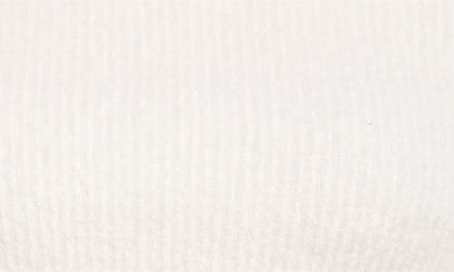 Rick Owens Crater Alpaca & Wool Blend Funnel Neck Sweater In White