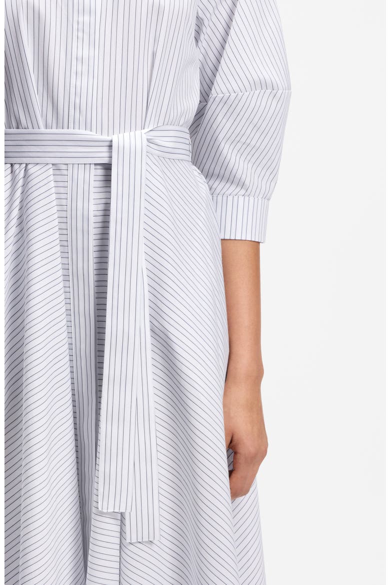 Debeca Cotton Poplin Midi Shirtdress, Alternate, color, ARTIC ICE