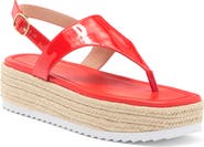 Stuart Weitzman Mel Flatform Espadrille Sandal