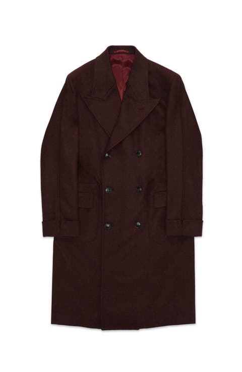 Classic Double Breasted Wool Coat