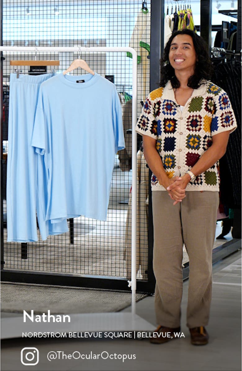 Lex Oversize Rib Top & Pants Set, sales video thumbnail