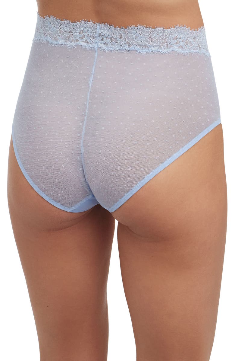 Skarlett Blue Entice High Waisted Brief, Alternate, color, Blue Breeze