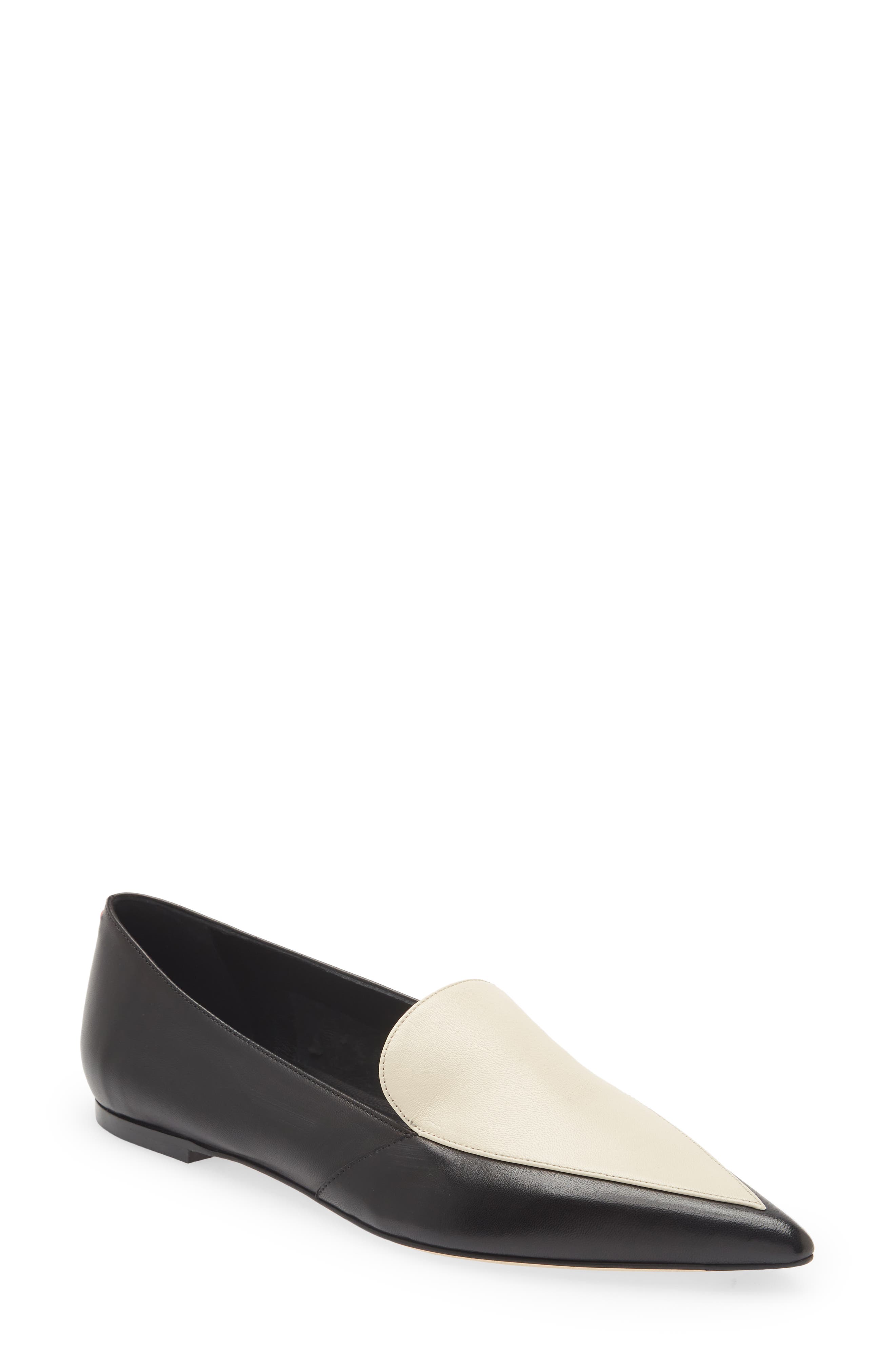 aeyde Martha Pointed Toe Flat, Main, color, 