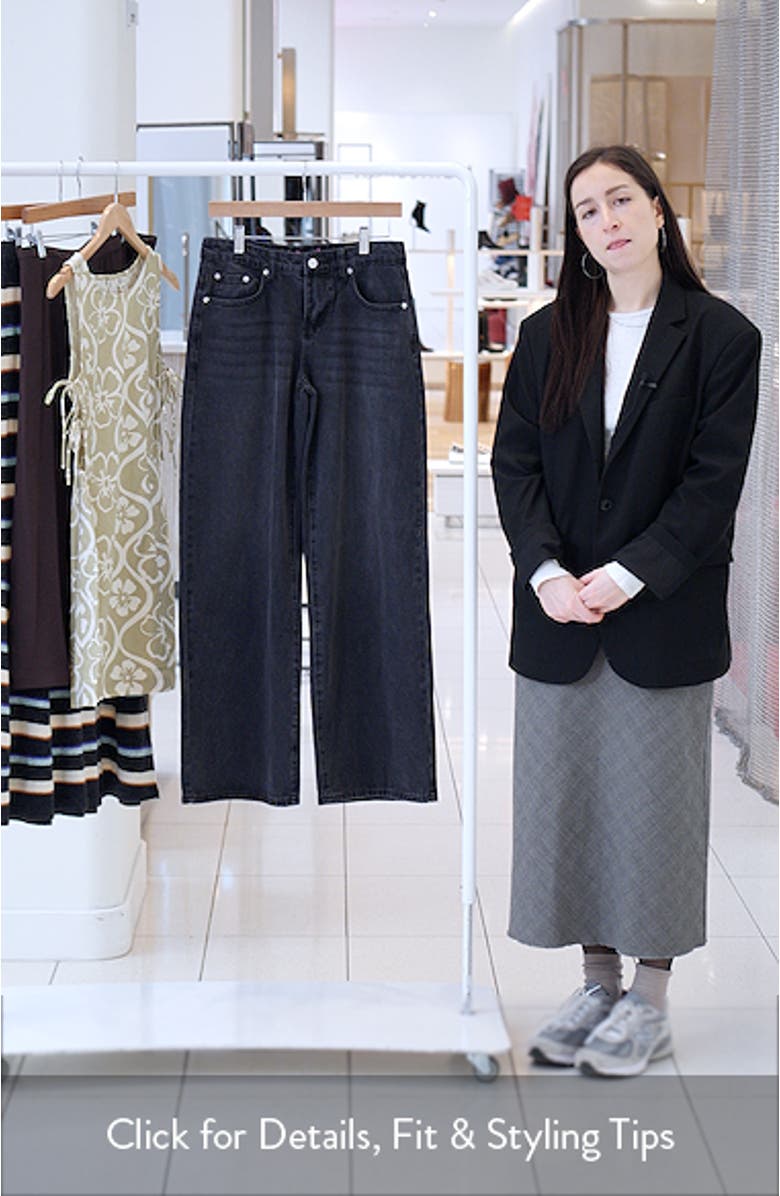Ery Low Rise Wide Leg Jeans, sales video thumbnail