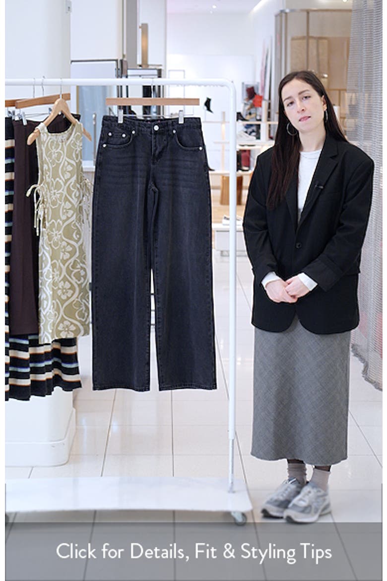 Ery Low Rise Wide Leg Jeans video