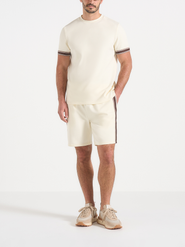 Manière De Voir Layton Taped Cotton T Shirt