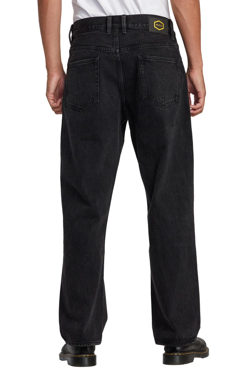 RVCA Americana Dayshift Straight Leg Jeans, Alternate, color, 