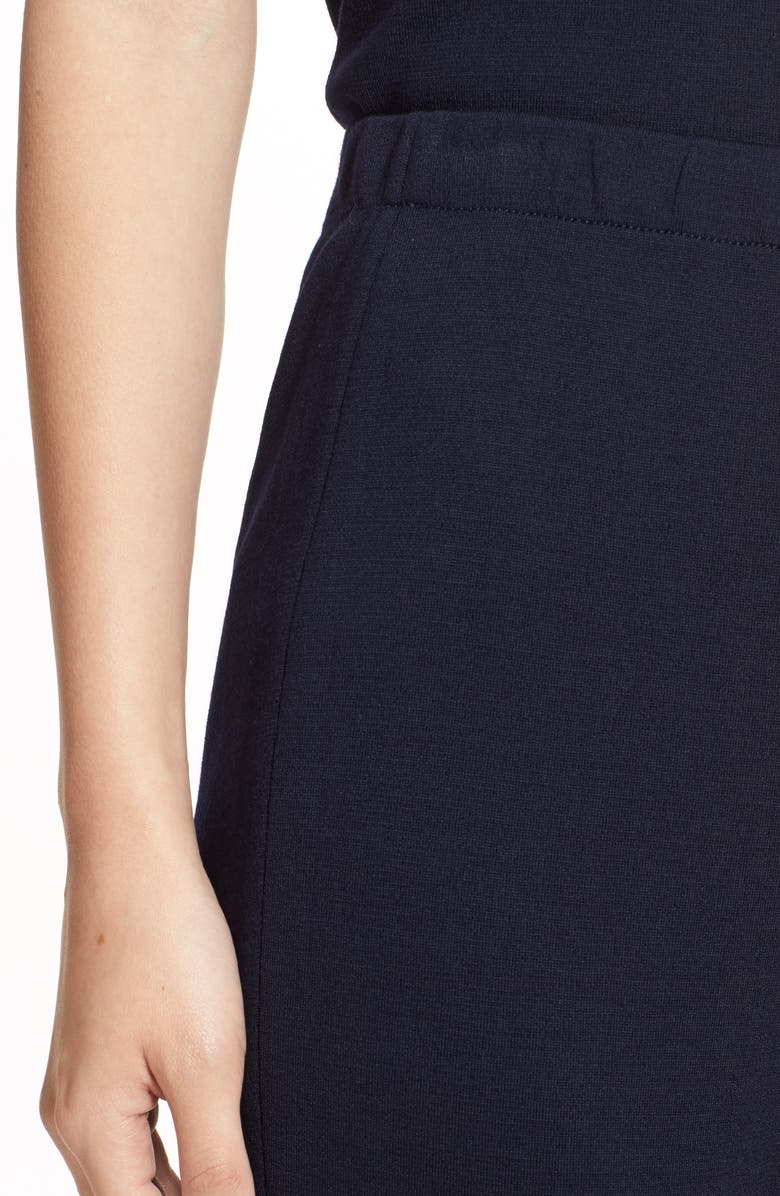 ST. JOHN Collection Kasia Milano Knit Bootcut Pants, Alternate, color, Navy