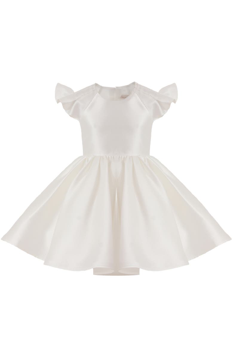 Tulleen Flutter Grace Dress, Main, color, White
